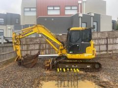 2011 Komatsu PC88MR-8 Excavator for sale Melbourne VIc