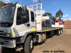 2006 Isuzu FVY 1400 long Crane truck for sale NSW St Mary’s