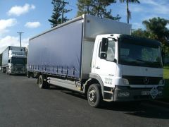 Mercedes Benz Atego Curtainsider Truck for sale Gin Gin Qld