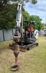 2018 Bobcat E35 Excavator for sale Brighton Qld