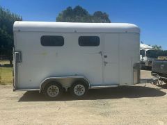 Pegasus 3 Horse Angle Float Extended Bays &amp; Height for sale Mornington Vic