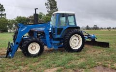 Ford TW20 FWA Tractor + Slasher for sale South of Wallumbilla Qld