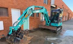 2023 KOBELCO SK55SRX 5T EXCAVATOR FOR SALE PENRITH NSW