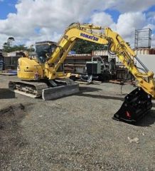 2021 Komatsu PC88MR-10 Excavator for sale Gracemere Qld 