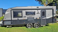 20 FT ATLANTIC SIGNATURE SEMI OFF ROAD CARAVAN FOR SALE HAMILTON VIC 