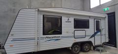 2016 Olympic Marathon Family Edition 18ft Caravan for sale Cragieburn Vic 