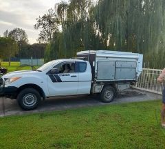 Mazda BT50 Ute &amp; Wedgetail slide on Camper for sale Cooranbong NSW