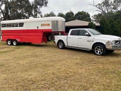 2019 Ram 1500 - 2019 4 horse PBL Gooseneck for sale Toowoomba Qld