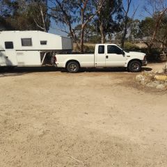 2 Horse Side Load Gooseneck &amp; F250 Ute for sale Monarto SA