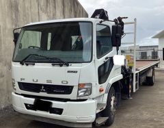 2008 FUSO Fighter FM600 HIAB 099s Crane Truck for sale Sunshine Coast Qld