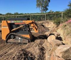2008 Case 420CT Skid Steer Earth moving equipment for sale SA Tanunda