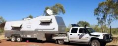 2004 28ft knudson 5th Wheeler Caravan &amp; Chevy Silverado for sale Qld Victoria Point
