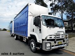10/2012 Isuzu FVD 1000 Curtainsider Truck for sale NSW Thornton