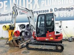 2017 Takeuchi TB260 Excavator for sale Camberwell Vic