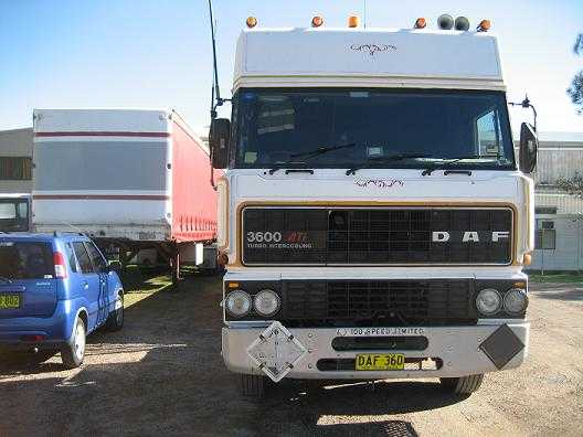 1985 DAF 3600 Plus Two Trailers Truck for sale NSW Tomago