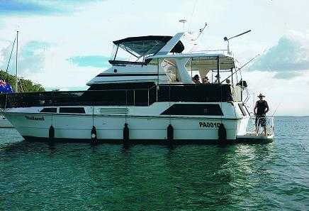 Boat for sale Qld Masters 44&#039; Sundeck Flybridge Cruiser in Bundaberg Qld 