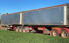 2024 Rhino Superlite B Double set of Grain Trailers for sale Condobolin NSW