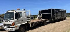 Hino Truck &amp; 11 Horse Gooseneck for sale Mount Duneed NSW