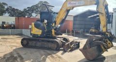 2016 Yanmar SV100 Excavator for sale Bannockburn Vic