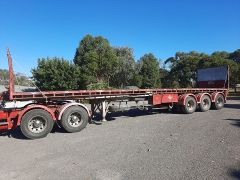 Trailer for sale Millicent SA Flat Top Convertible Trailer 41ft Long