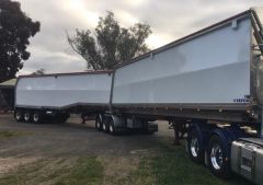 2023 Tefco B Double Tipper Trailers for sale Wood Wood Vic