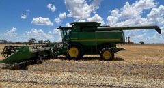 2012 John Deere 9770 STS &amp; John Deere 640D Front for sale Goondiwindi Qld 