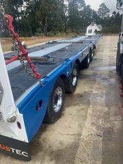 Lustec 4x4 Widening Low Loader Trailer for sale Mittagong NSW 