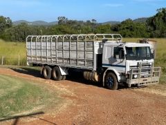 1986 Scania P112 Truck with Cattle Crate for sale Yeppoon Qld