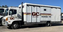 Horse Transport for sale Cranbourne VIC 2003 White Hino 6 Horse Truck